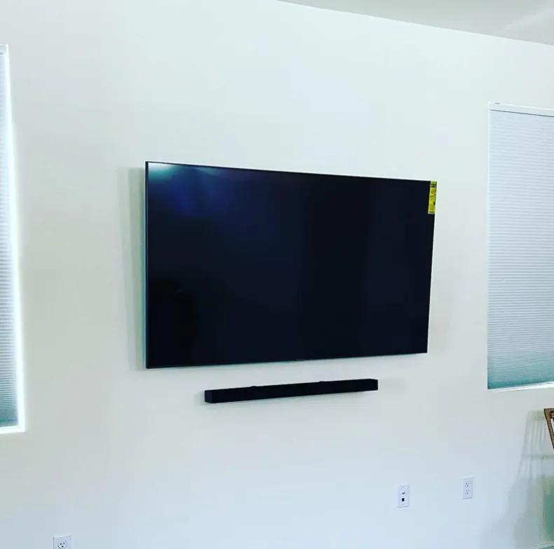 Clean in-wall wire hiding project