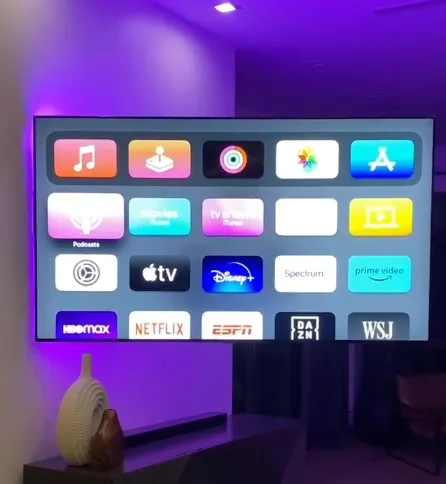 TV backlight LED strip with ambient glow