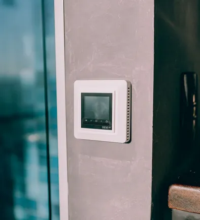 Smart thermostat app configuration