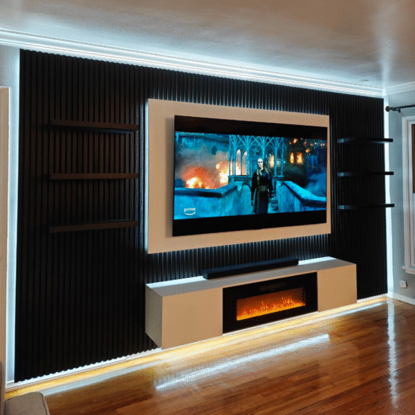Wall Slat Panels / Black - Image 4