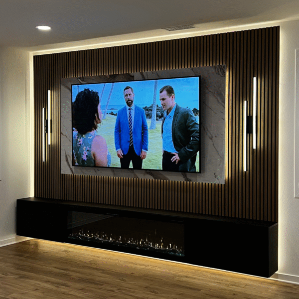 Wall Slat Panels / Walnut - Image 6