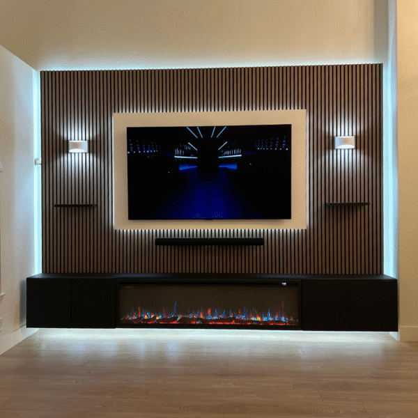 Wall Slat Panels / Walnut - Image 5